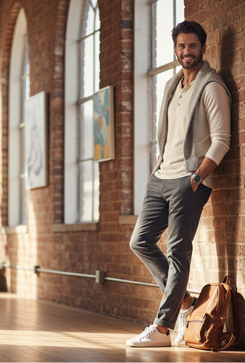 maak het meer casual